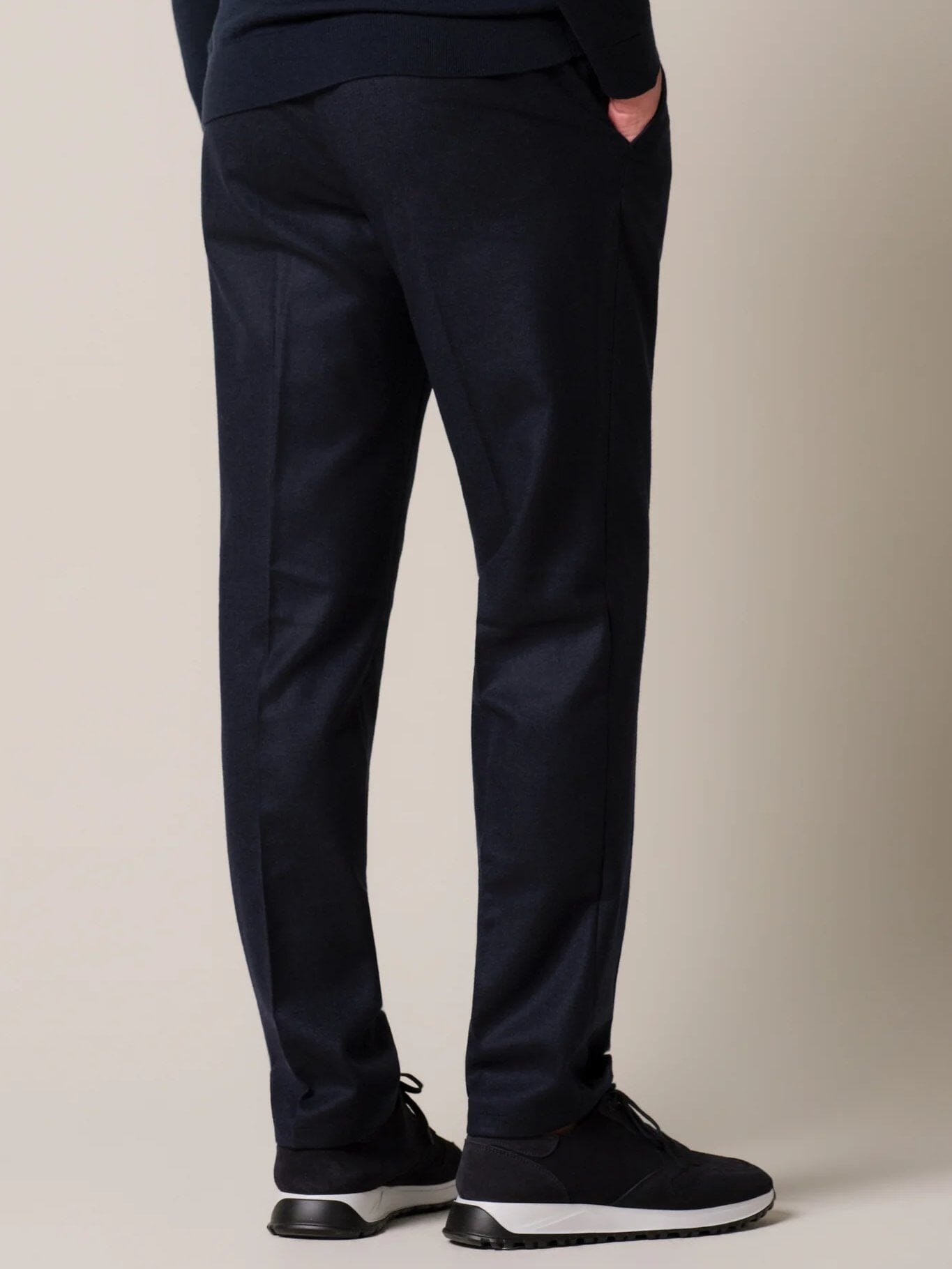 
                  
                    PROFUOMO - Relaxed Fit Trousers Donkerblauw Broeken Profuomo 
                  
                