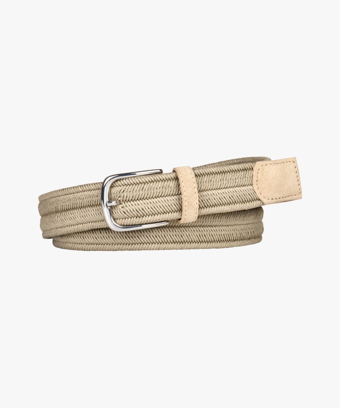 PROFUOMO - Riem Gevlochten Beige riemen Profuomo 