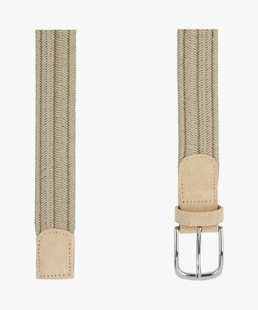 PROFUOMO - Riem Gevlochten Beige riemen Profuomo 