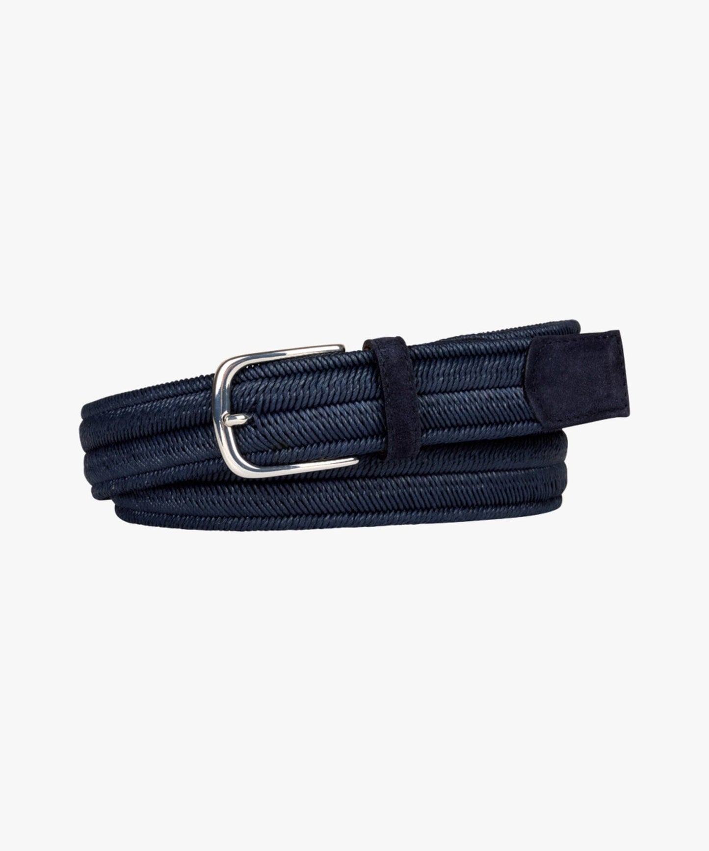 PROFUOMO - Riem Gevlochten Blauw riemen Profuomo 