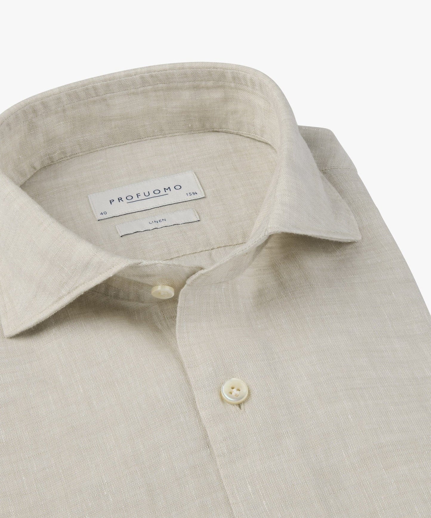 
                  
                    PROFUOMO - Sand linen shirt Hemden Profuomo 
                  
                