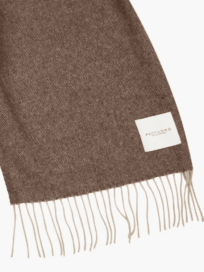 PROFUOMO - Sjaal Bruin Sjaals Profuomo 