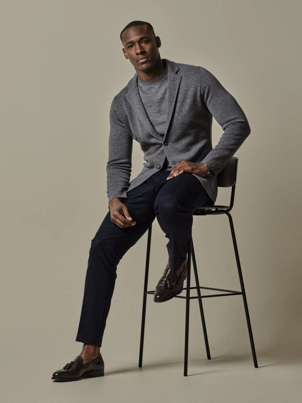 PROFUOMO - Sportief Blazer Jasje Antraciet Blazers & kostuums Profuomo 