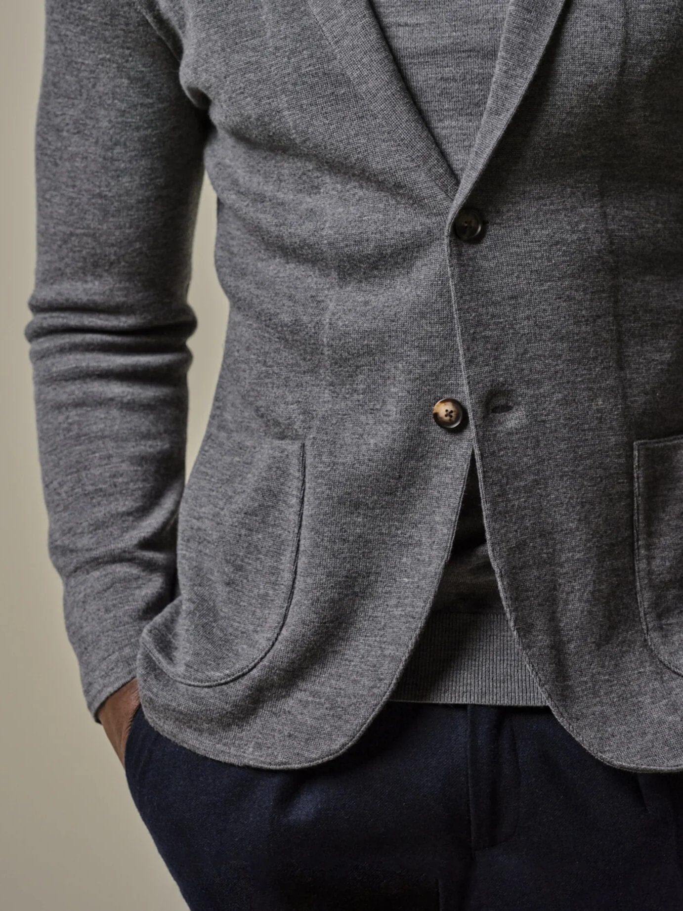 
                  
                    PROFUOMO - Sportief Blazer Jasje Antraciet Blazers & kostuums Profuomo 
                  
                
