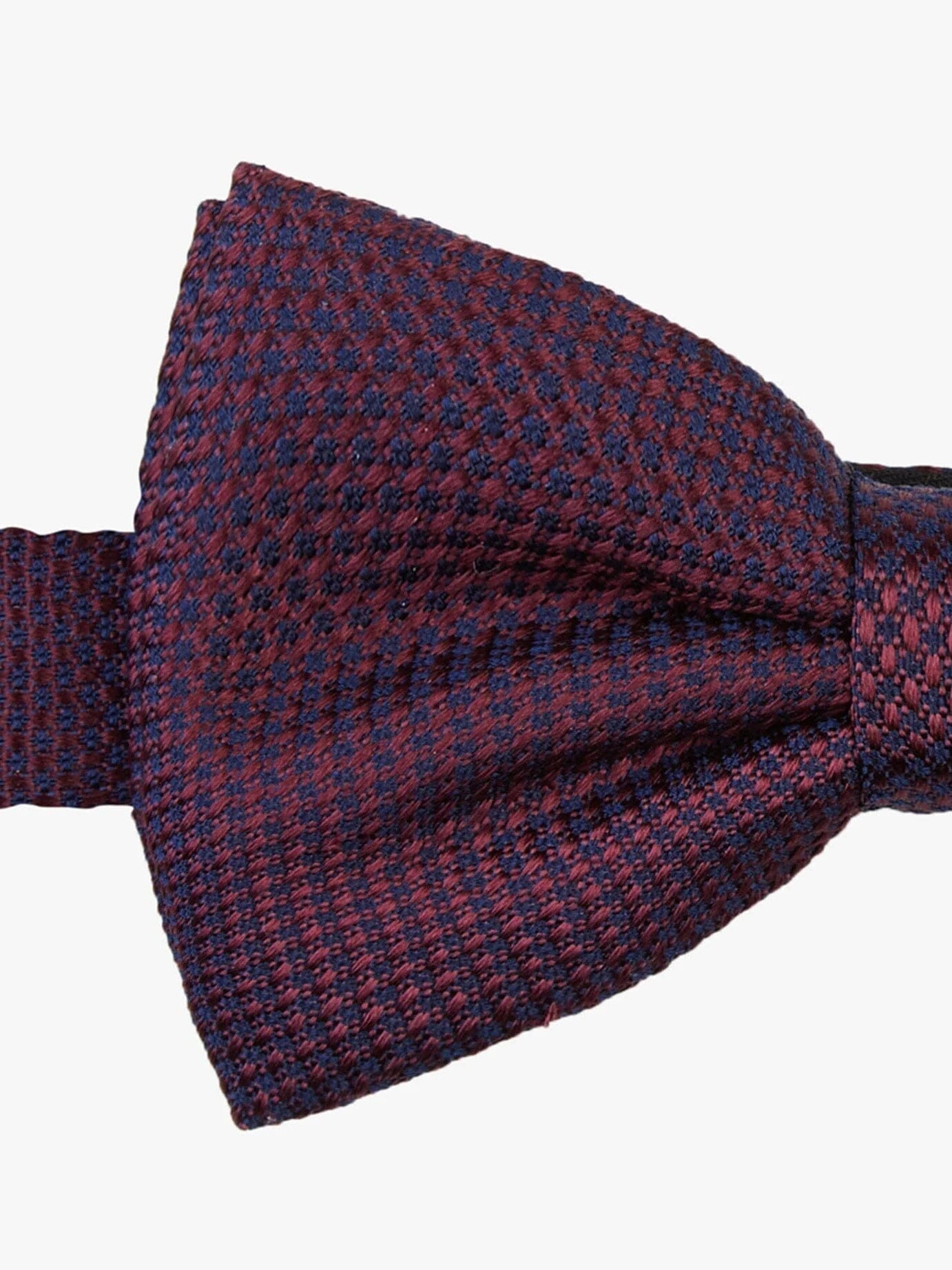 PROFUOMO - Strik Silk Woven Bordeaux Dassen en strikken Profuomo 