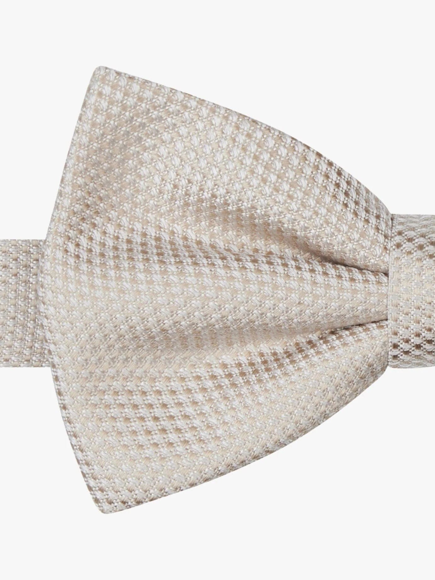 PROFUOMO - Strik Silk Woven Sand Dassen en strikken Profuomo 