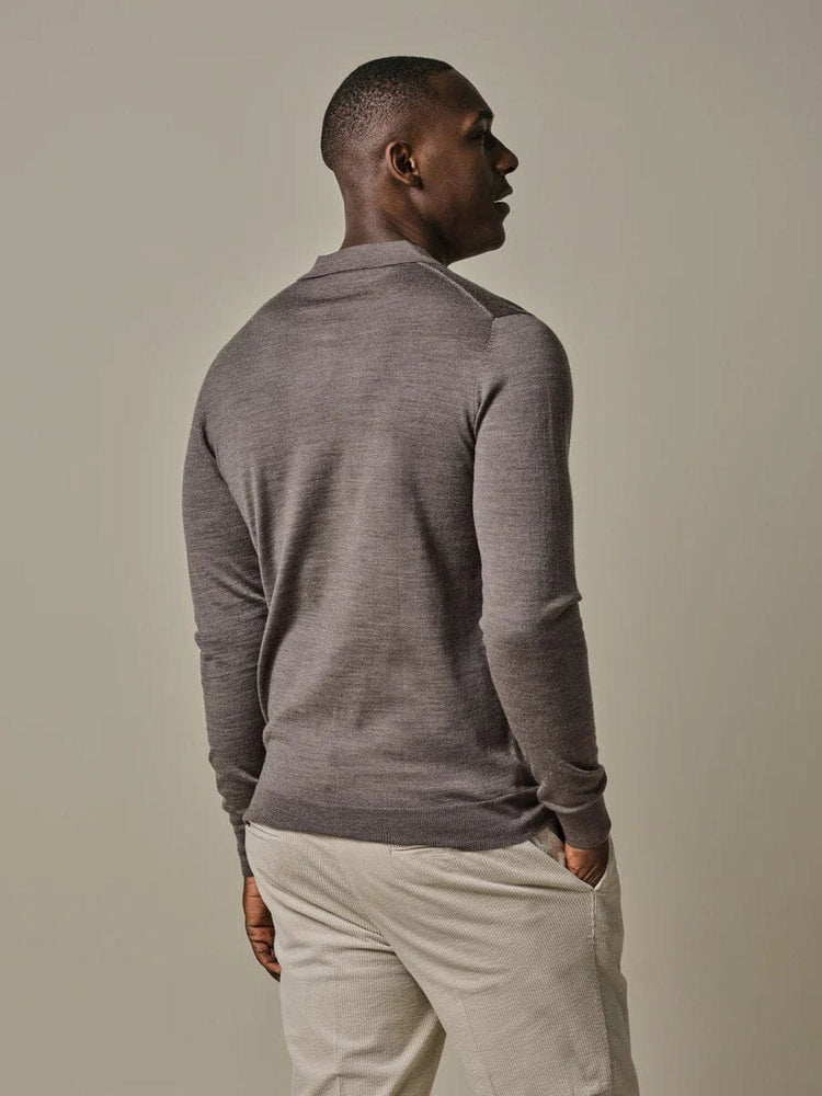 
                  
                    PROFUOMO - Trui Met Polokraag Taupe Truien Profuomo 
                  
                