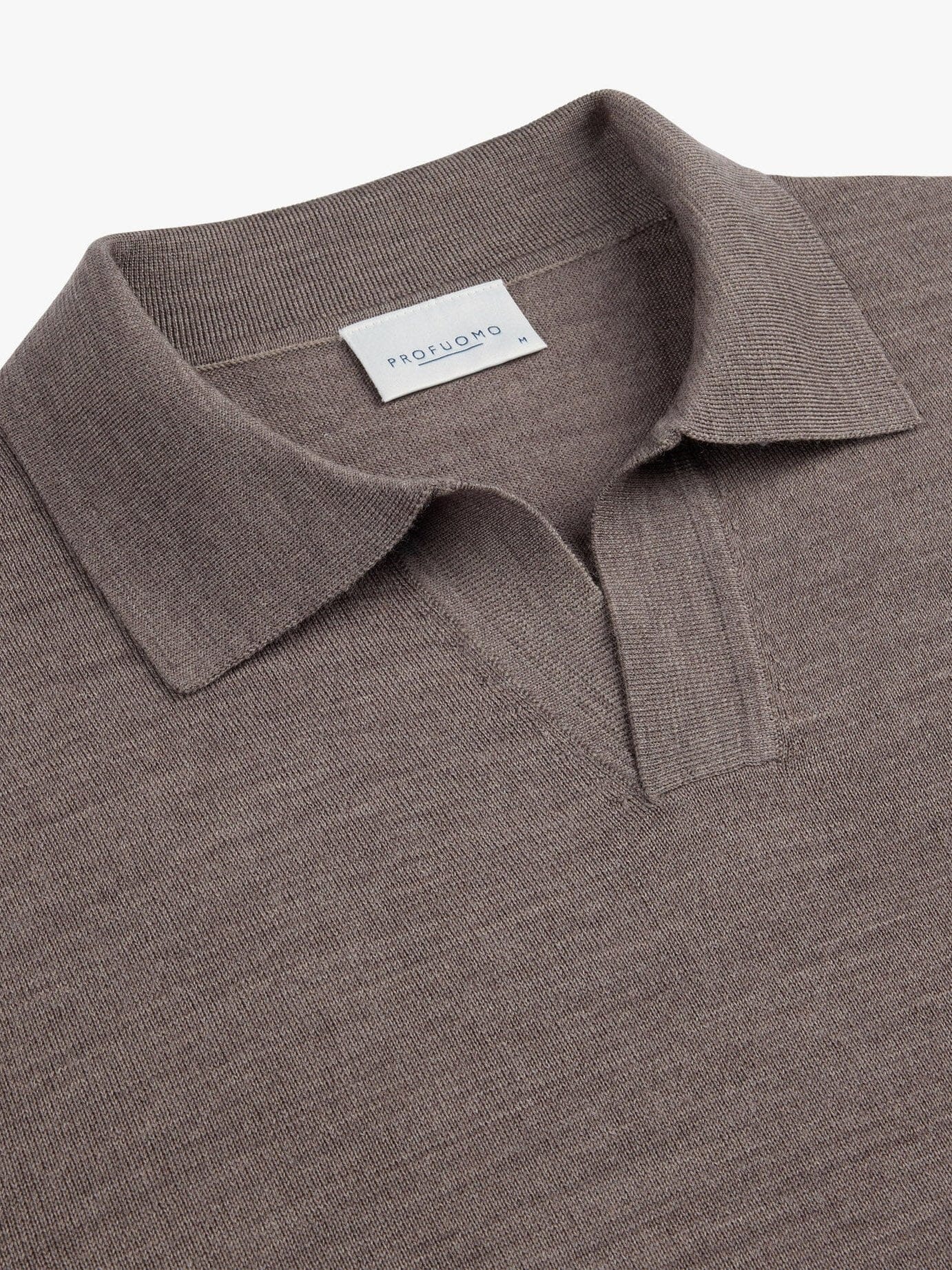 
                  
                    PROFUOMO - Trui Met Polokraag Taupe Truien Profuomo 
                  
                