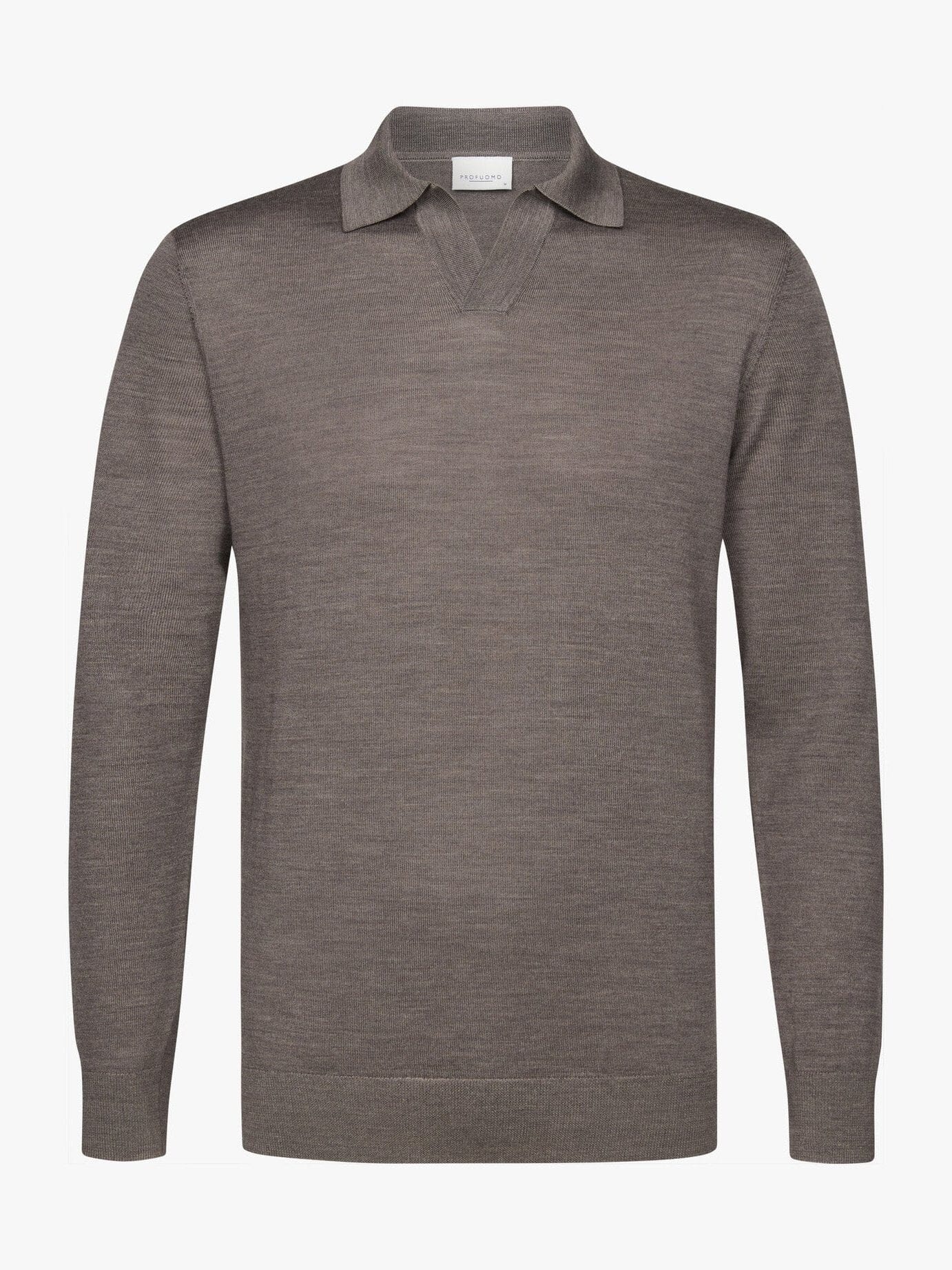 
                  
                    PROFUOMO - Trui Met Polokraag Taupe Truien Profuomo 
                  
                