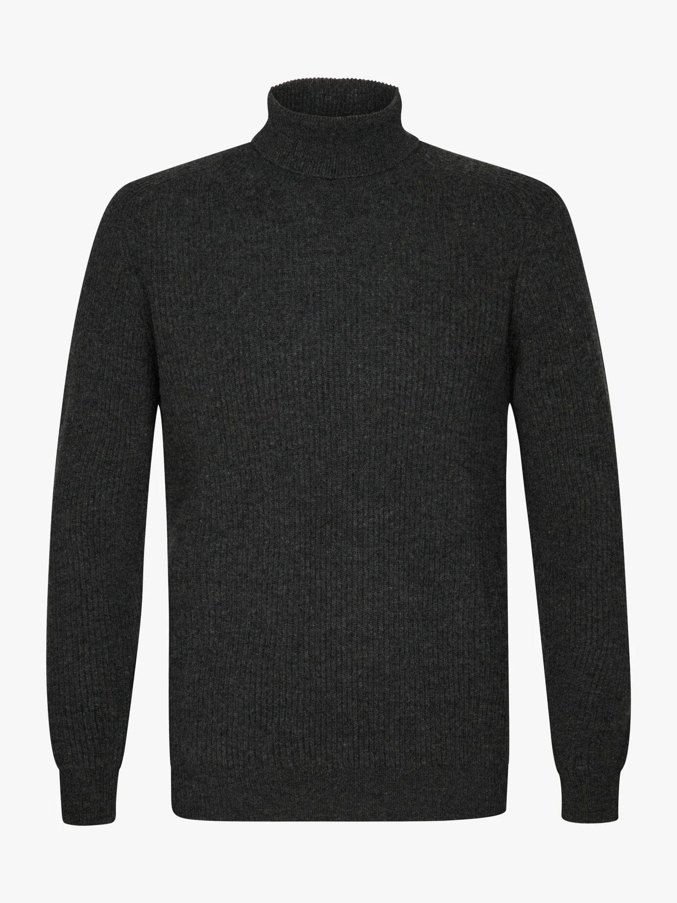 
                  
                    PROFUOMO - Trui Met Rolkraag Antraciet Truien Profuomo 
                  
                