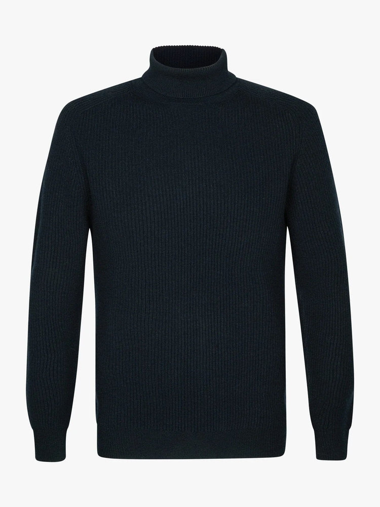 
                  
                    PROFUOMO - Trui Met Rolkraag Navy Truien Profuomo 
                  
                