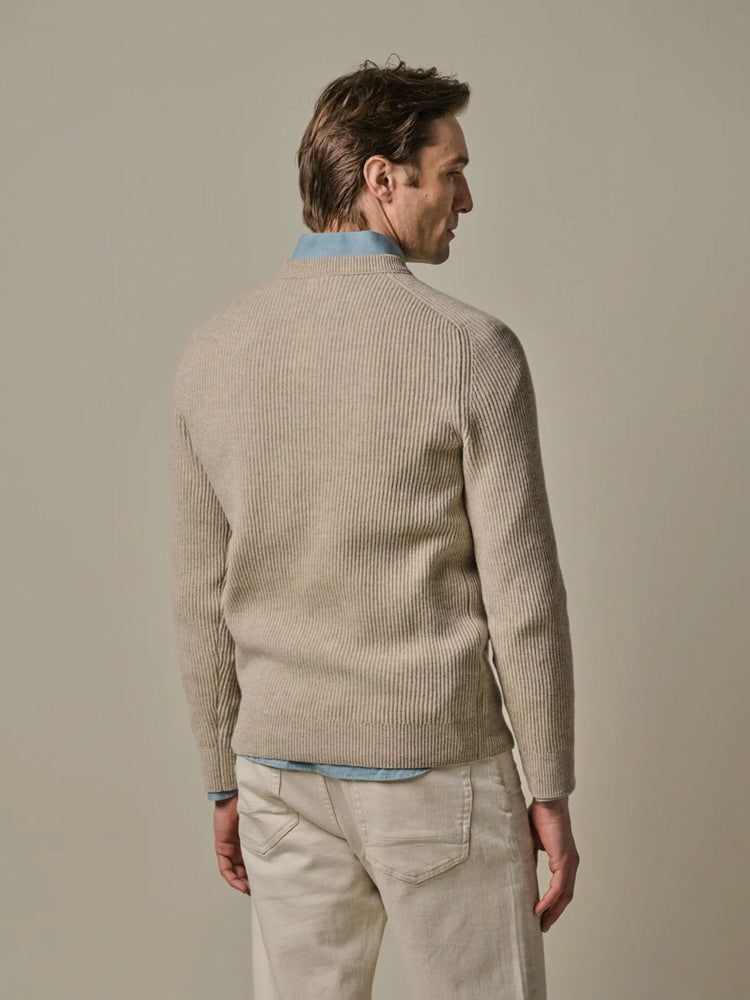 
                  
                    PROFUOMO - Trui Met Ronde Hals Beige Truien Profuomo 
                  
                