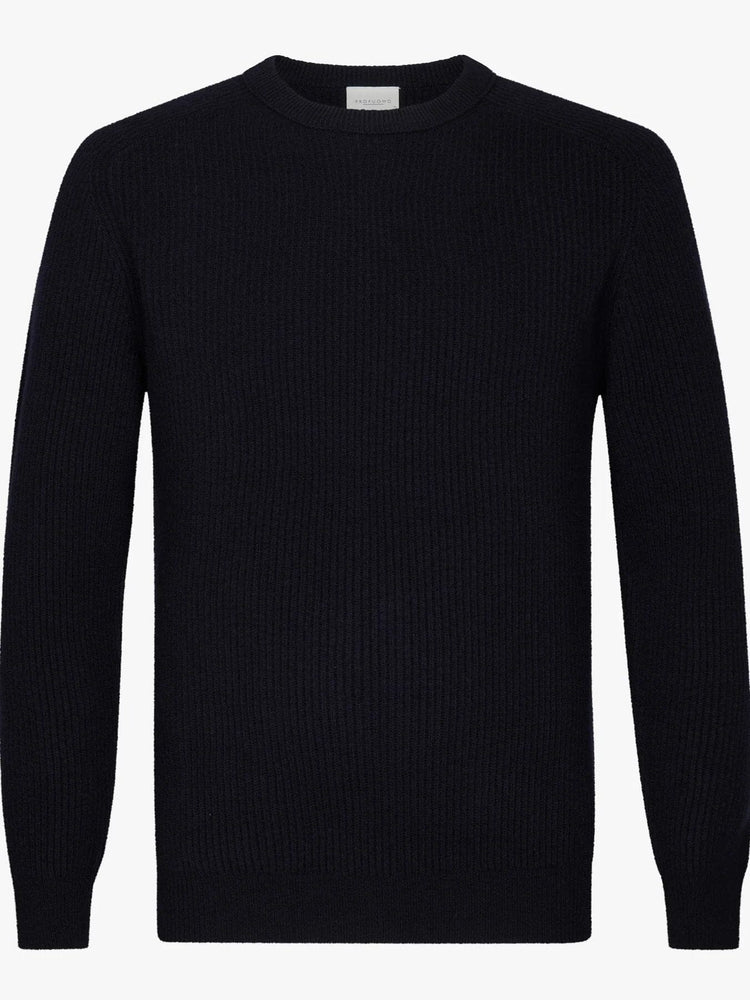 
                  
                    PROFUOMO - Trui Met Ronde Hals Navy Truien Profuomo 
                  
                