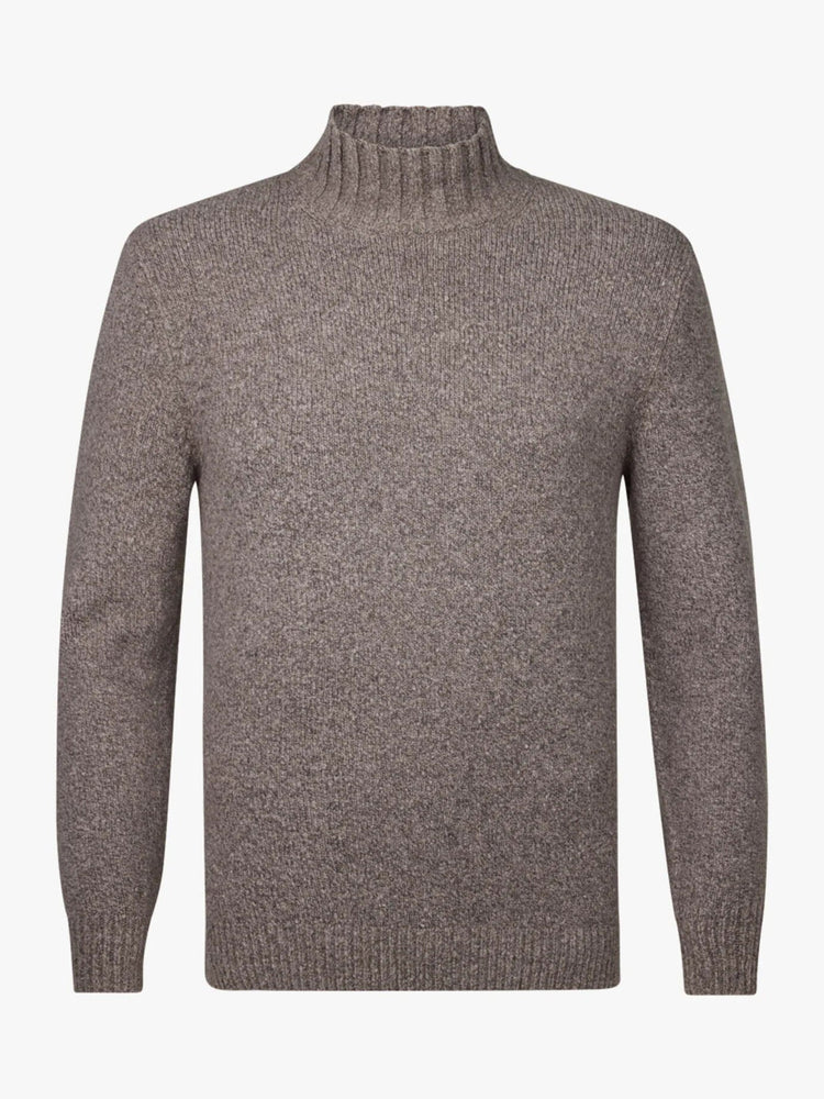 
                  
                    PROFUOMO - Turtleneck Boiled Wool Taupe Truien Profuomo 
                  
                