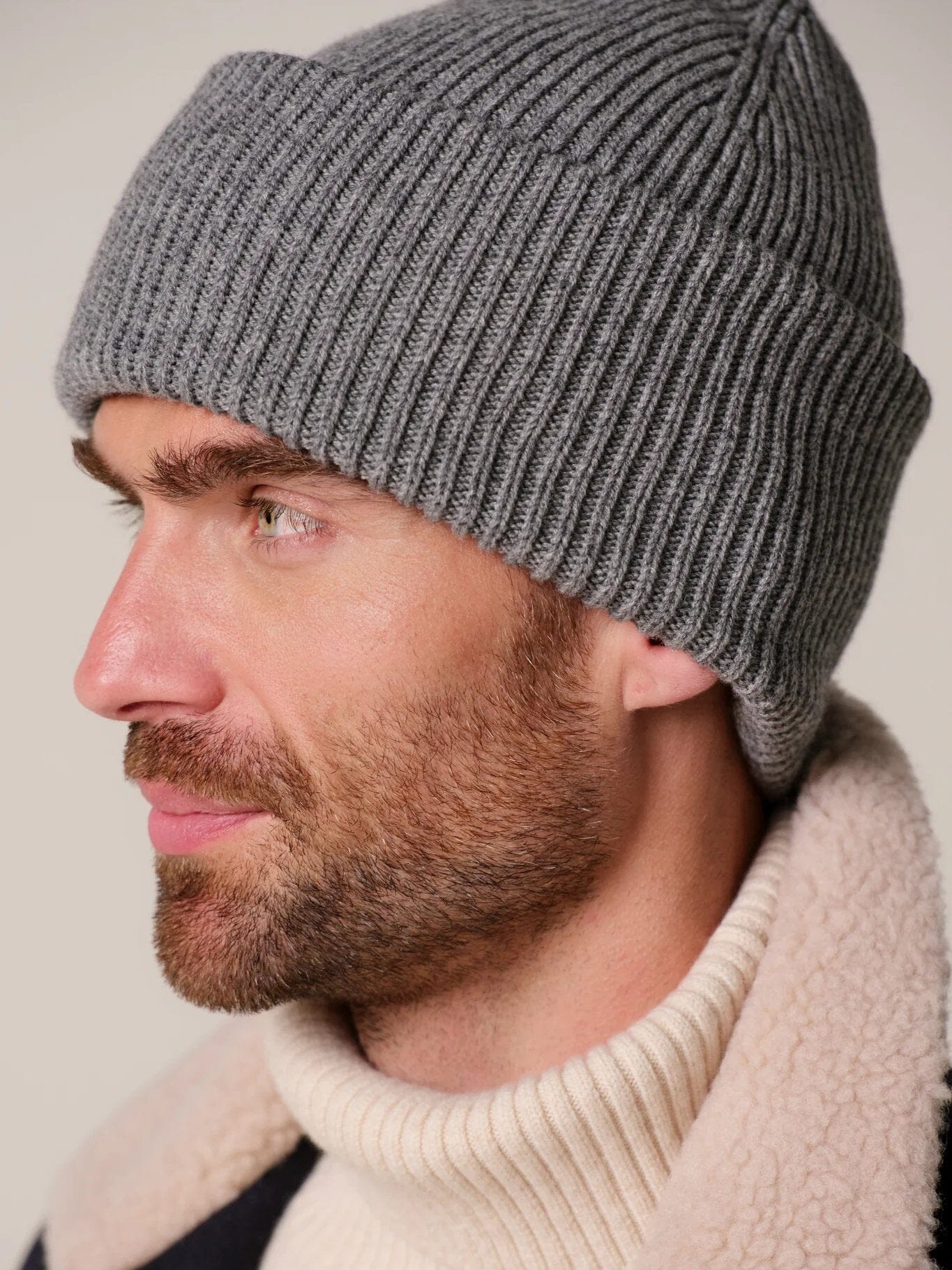 
                  
                    PROFUOMO - Wool Blend Muts Grijs Mutsen Profuomo 
                  
                