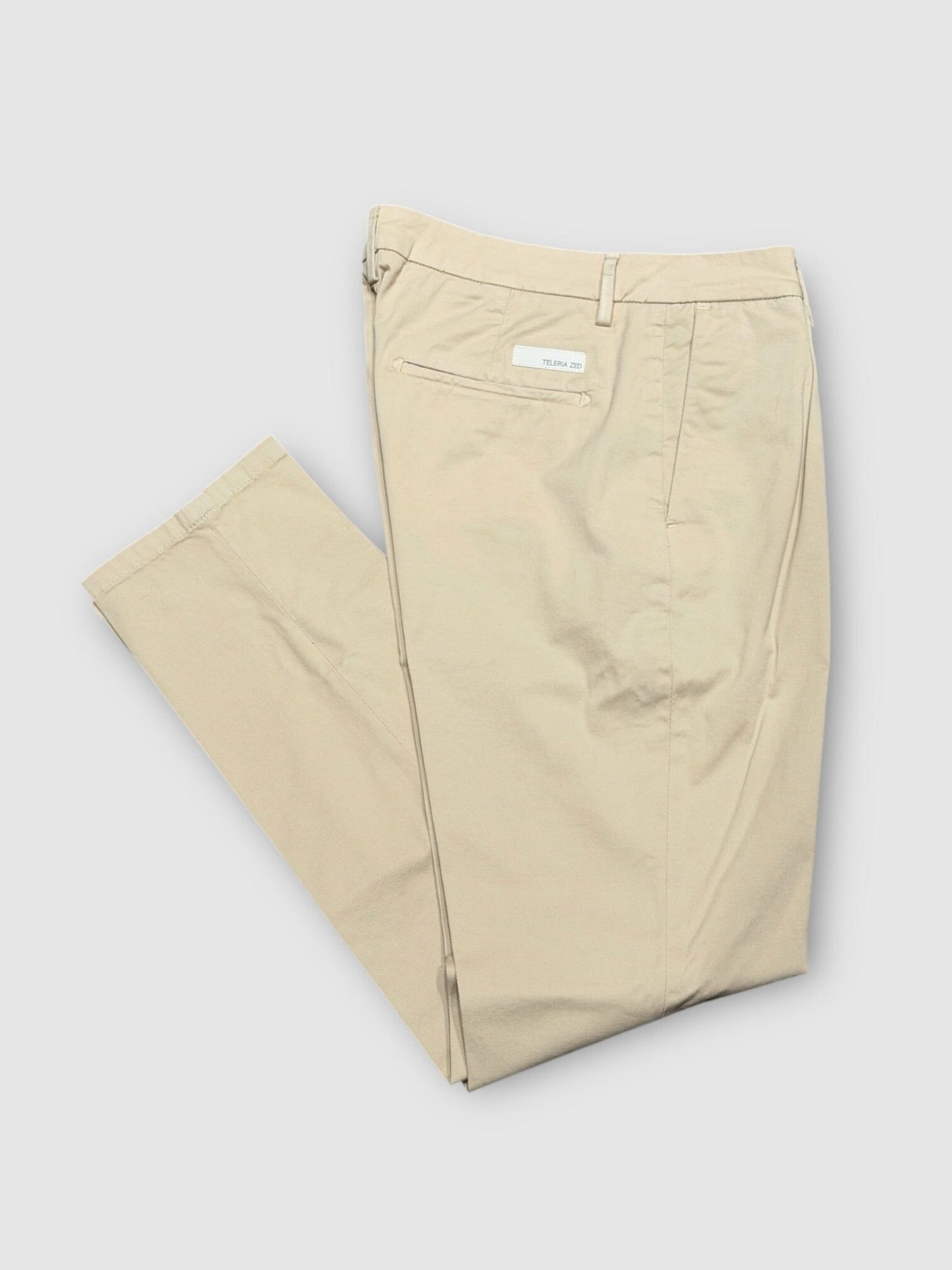 TELERIA ZED - Chino Lichtbeige Broeken Teleria Zed 