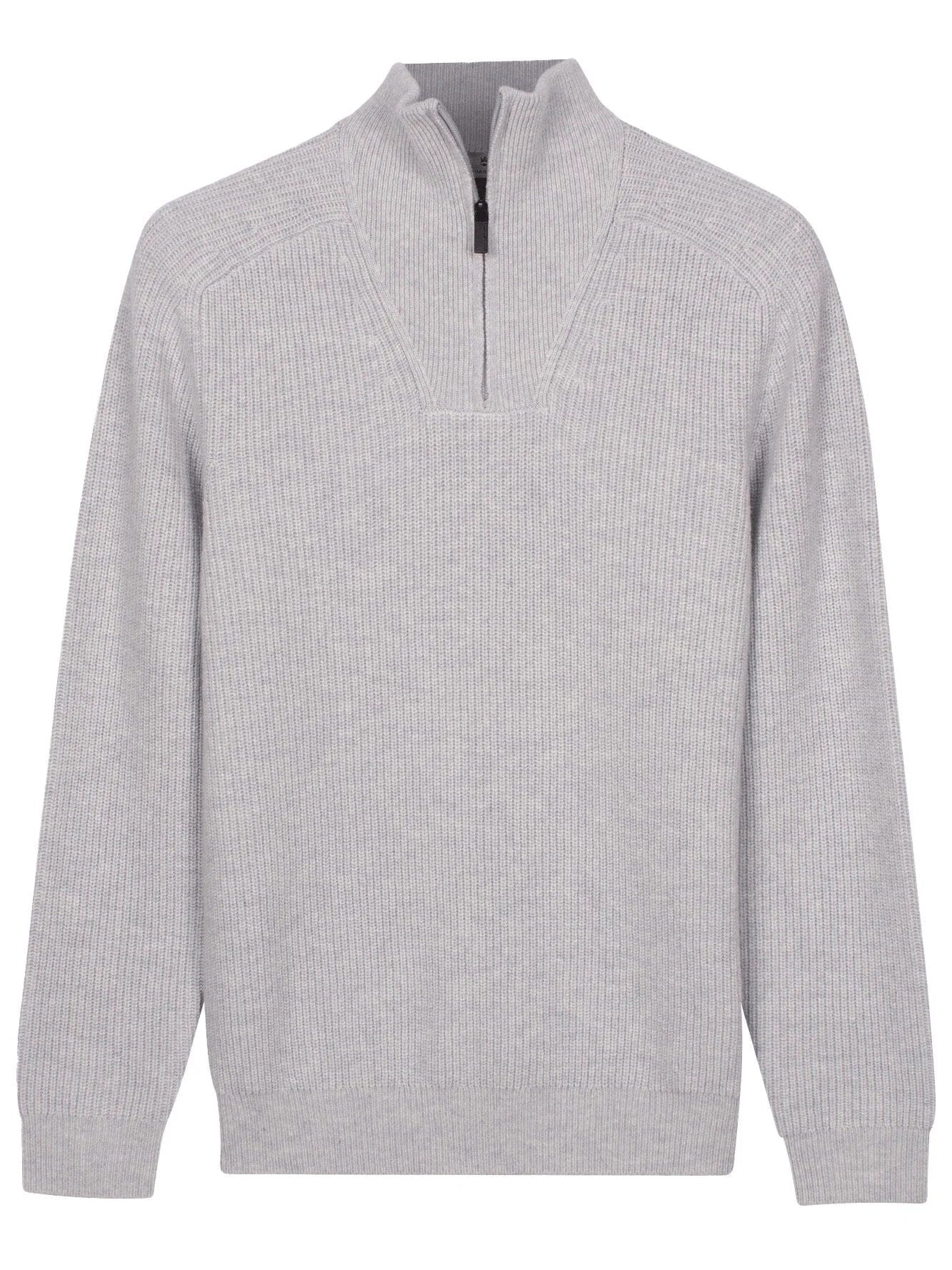 THOMAS MAINE - Turtle Zip Ecru Truien Thomas Maine 
