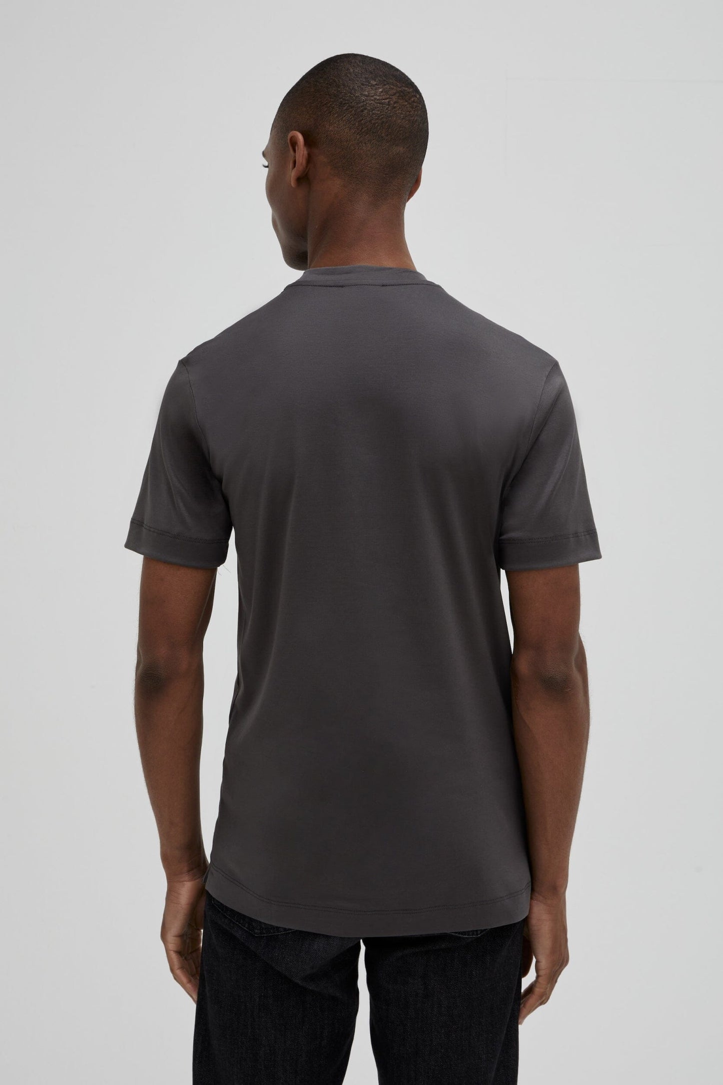 
                  
                    VALENZA - Supima Interlock T-Shirt Dark Grey T-shirts Valenza 
                  
                
