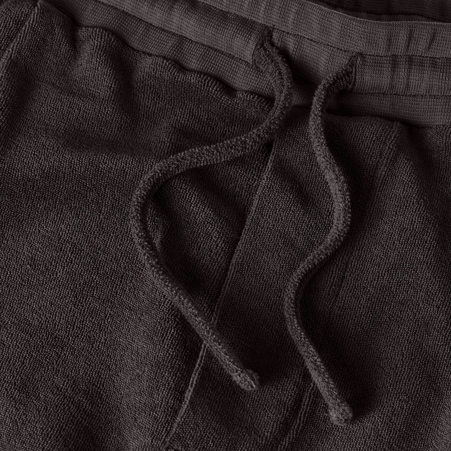 WAHTS - Baxter Toweling Dark Brown Shorts Wahts 