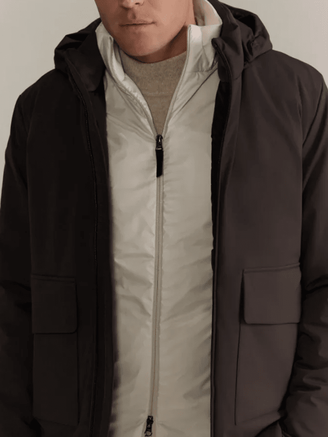 WAHTS - Bodywarmer Collon Tech Nylon Winter White Jassen Wahts 