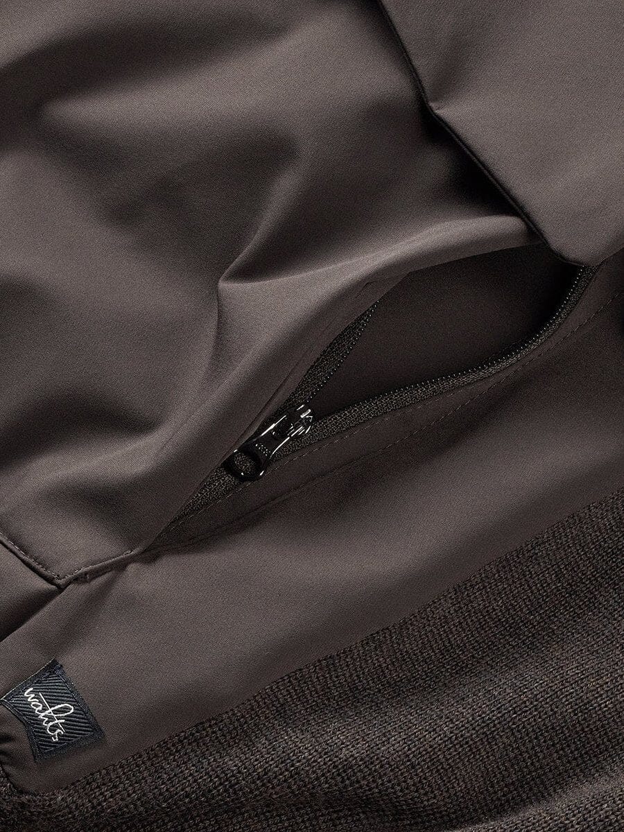 
                  
                    WAHTS - Hybrid Jacket Dawson Dark Brown Jassen Wahts 
                  
                