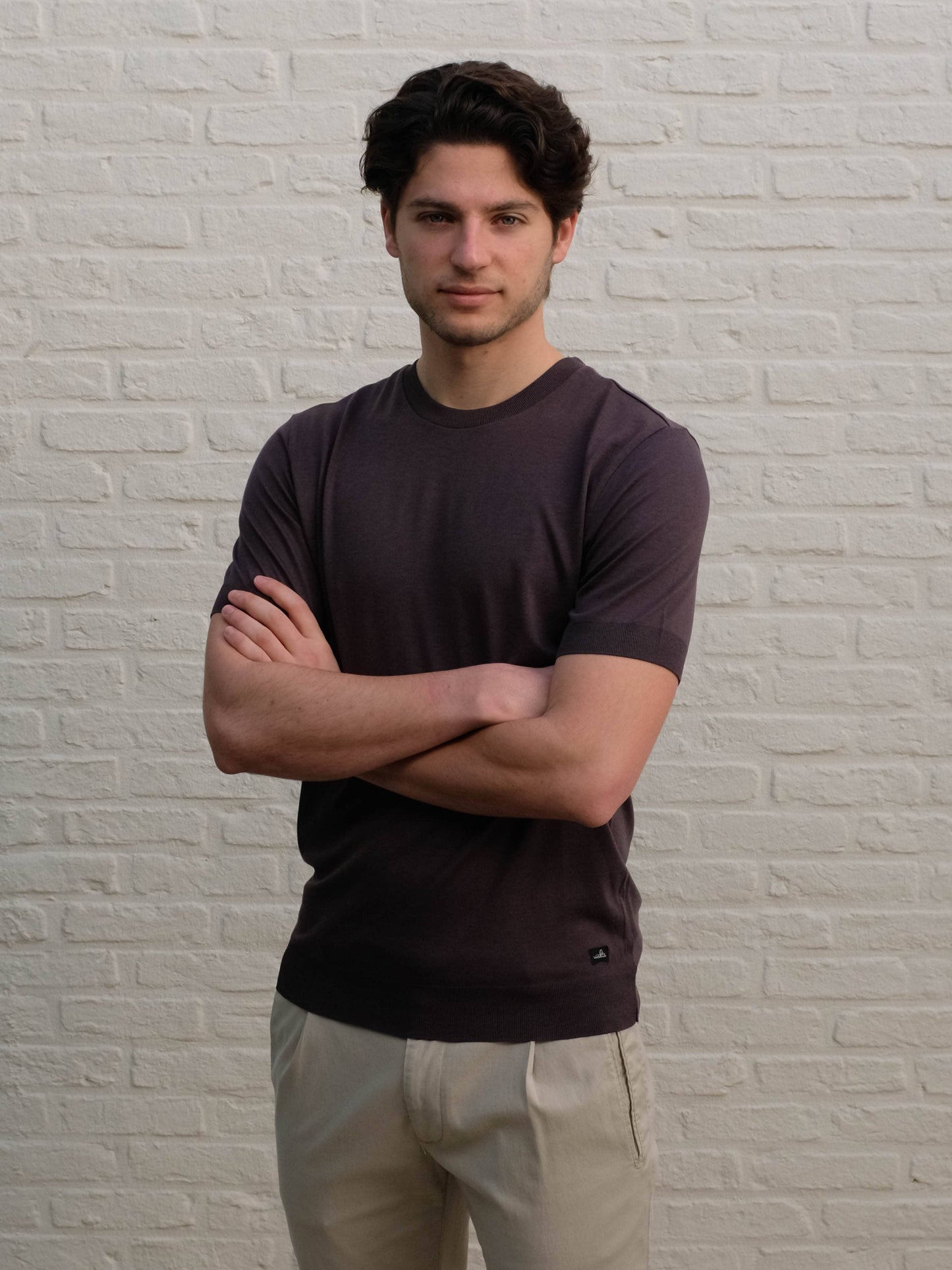 
                  
                    WAHTS - Miles Luxury Dark Brown T-shirts Wahts 
                  
                