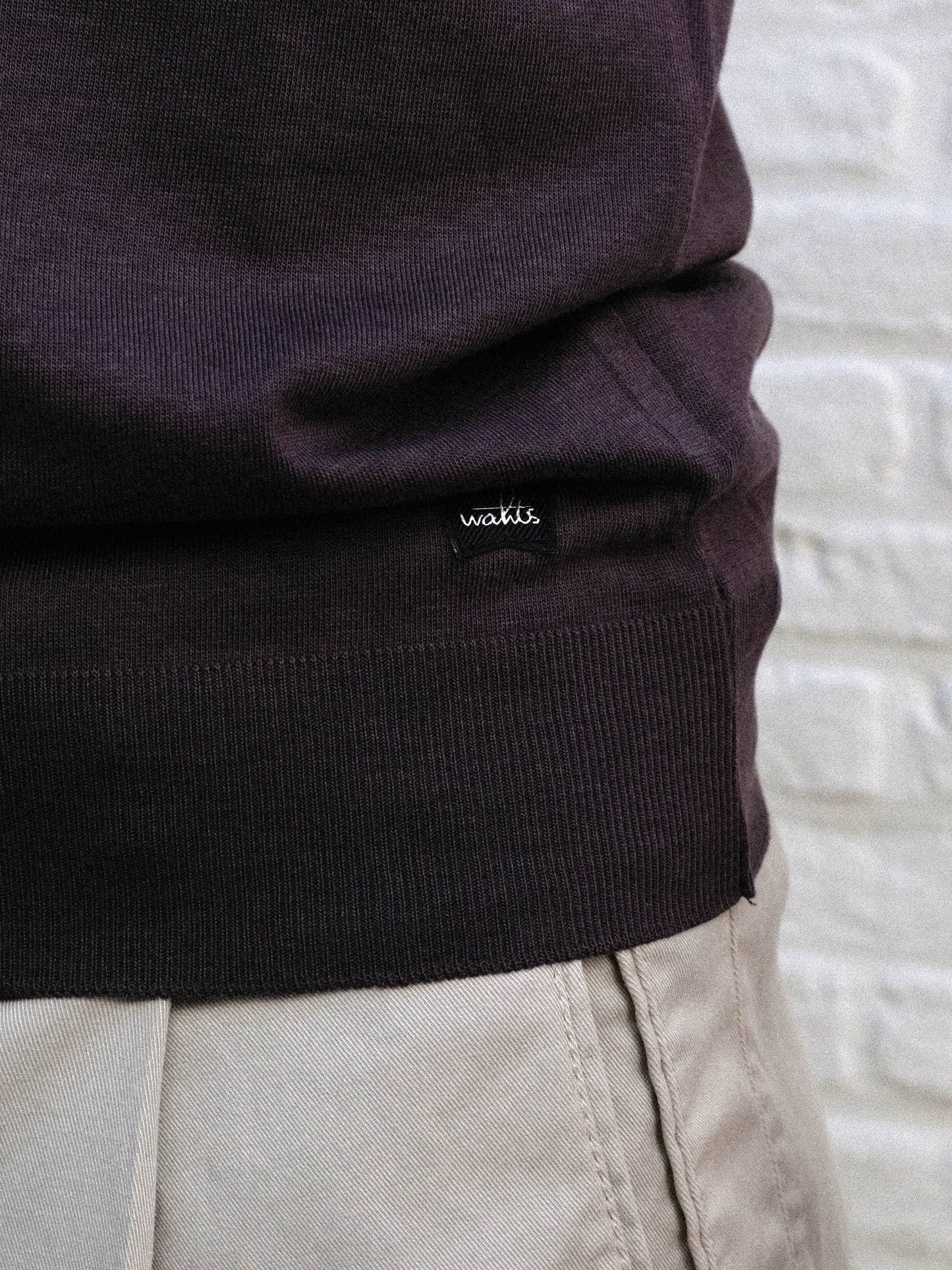 
                  
                    WAHTS - Miles Luxury Dark Brown T-shirts Wahts 
                  
                