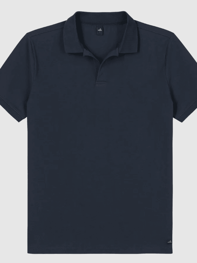 WAHTS - Polo Hastings Tech Stretch Navy Polo's Wahts 