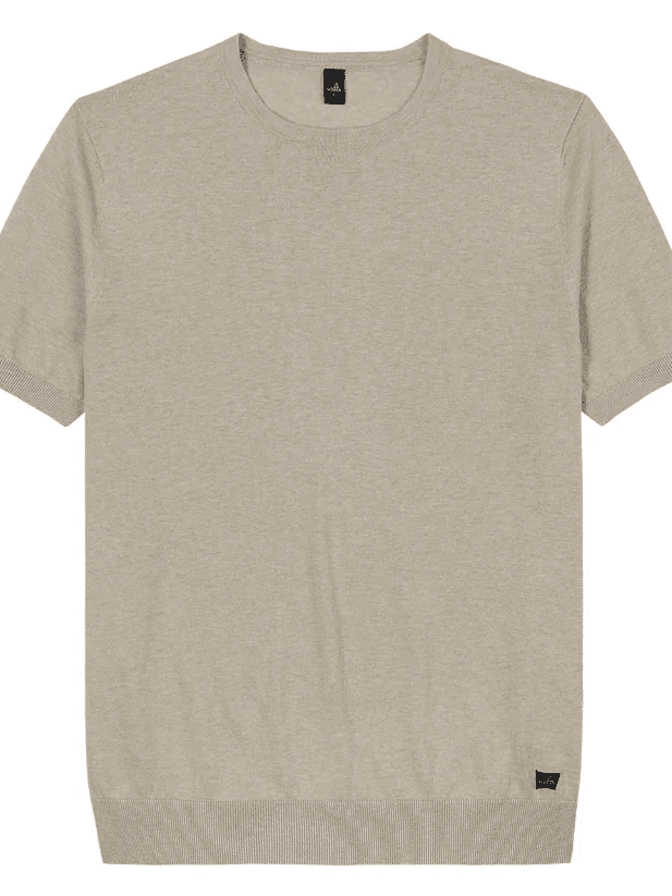 
                  
                    WAHTS - Wade Dark Stone Beige Mel T-shirts Wahts 
                  
                