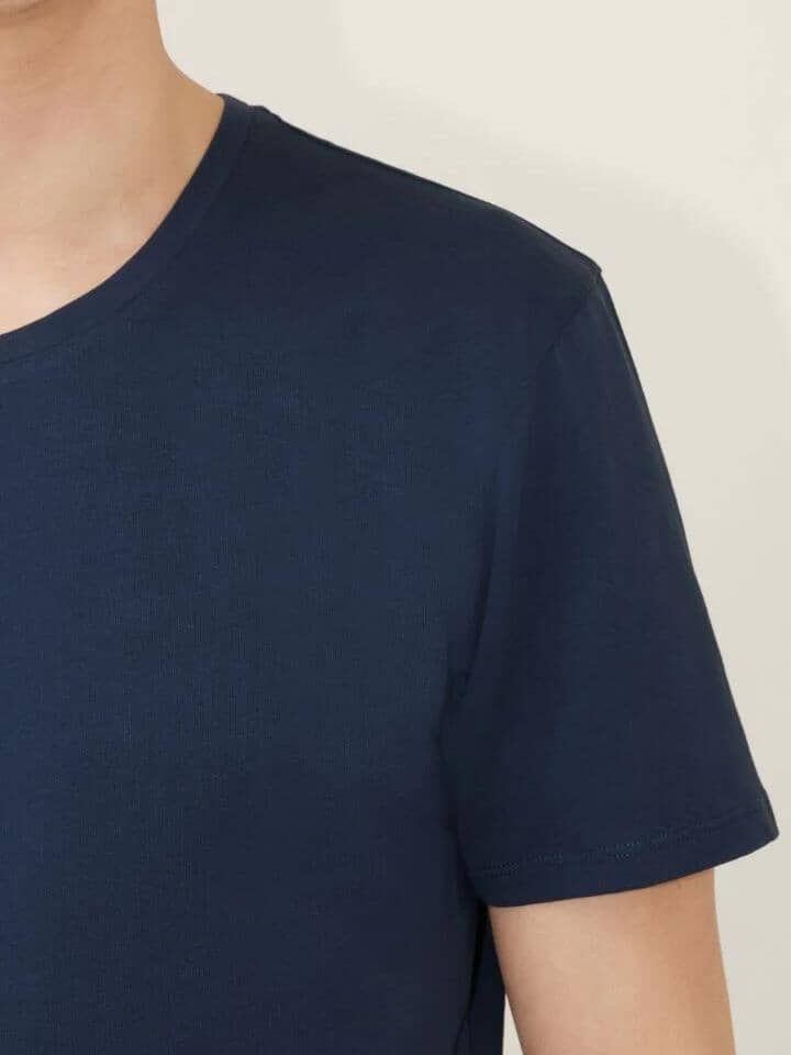 DRYKORN - T-Shirt Carlo Blauw T-shirts Drykorn * 