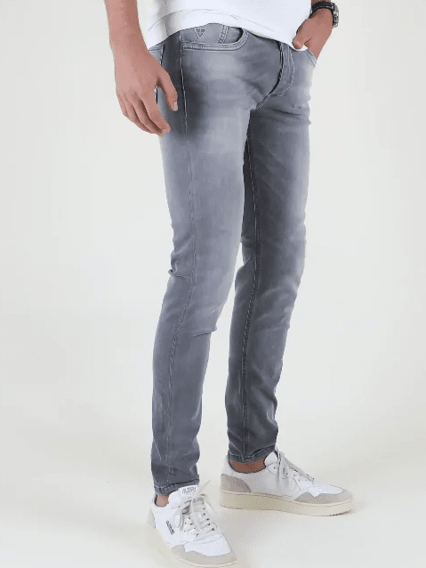 FIFTY FOUR - Jeans Superstretch Lichtgrijs Jeans Fifty Four 