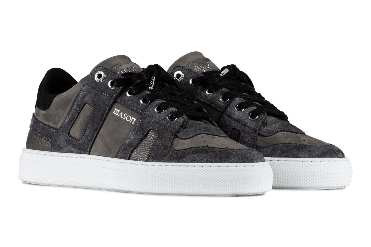 MASON GARMENTS - Bari Multi Dark Grey Sneakers Mason Garments 
